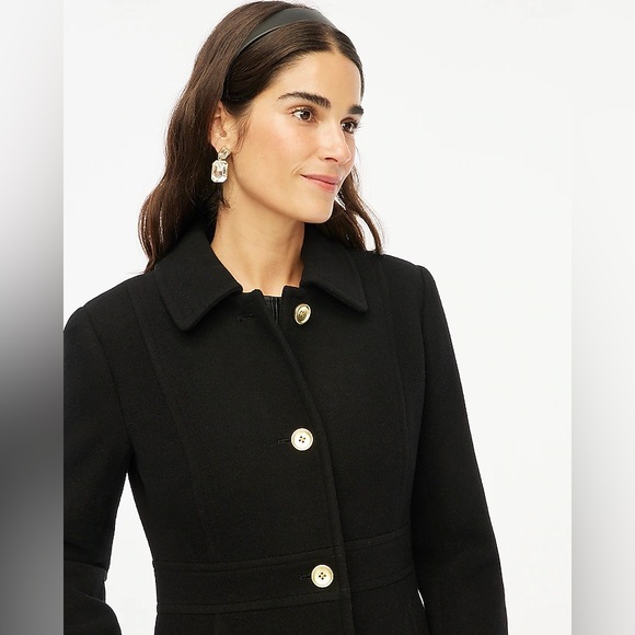 J. Crew Wool Blend Lady Day Coat - Picture 3 of 9